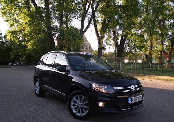 Volkswagen Tiguan cena 41900 przebieg: 247635, rok produkcji 2012 z Orneta małe 301